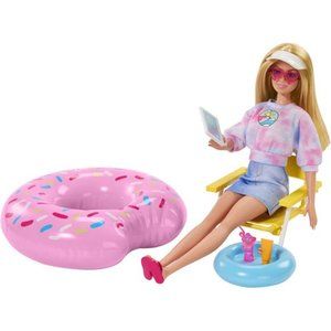 Barbie Accessories, Doll House Furniture & Pool Day Gift for Baby girls NWT